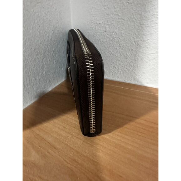 BUNDLE! Coach Chelsea Brown Pebbled Leather Hobo Bag and Zip Around Wallet EUC - Picture 9 of 13